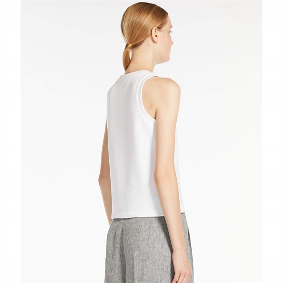 \'S Max Mara Cima Top, Hvid 